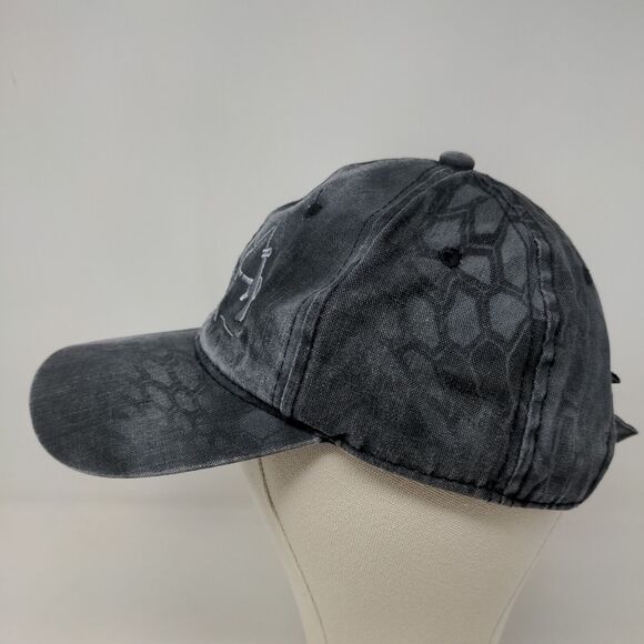 Kryptek Men's Slideback Hat Gray Size OSFM Embroidered 2nd Amendment 2A Logo - Picture 3 of 8